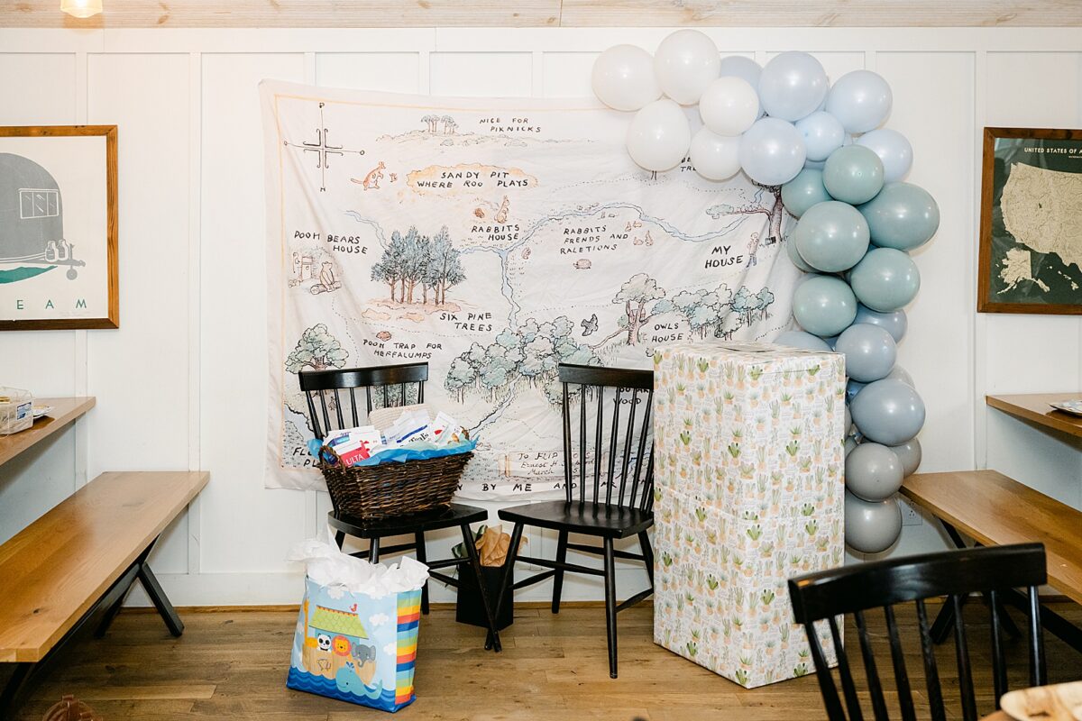 100 acre woods, baby shower,