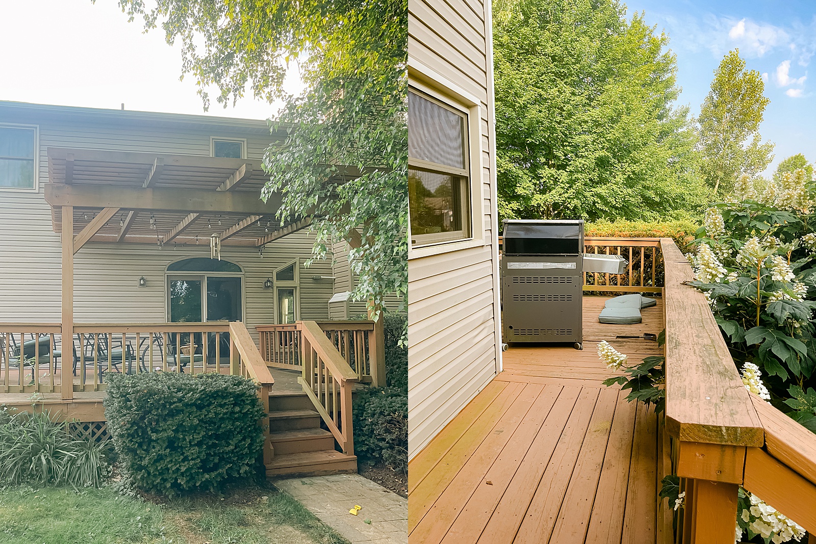 Deck Makeover, Lowes