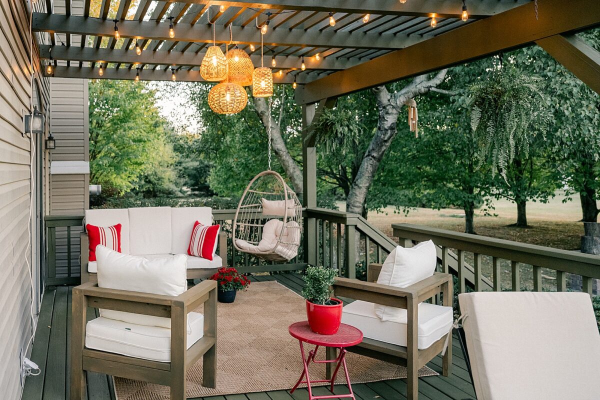 Deck Makeover with Lowes